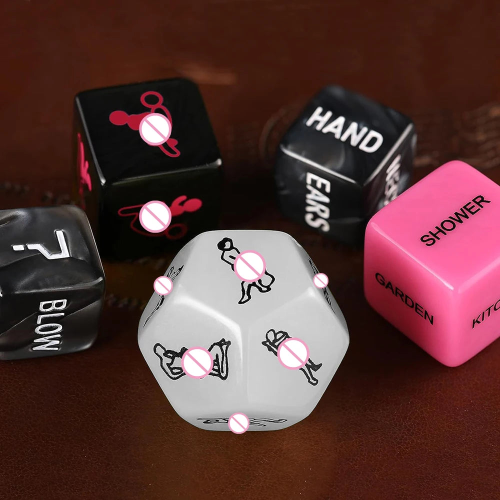 Runyu Adult Couple Sex Dice Game Toys Male And Female Flirting Dice And Adult Bedroom Gifts Couple Games Sexy Adult Toy Sex Toys