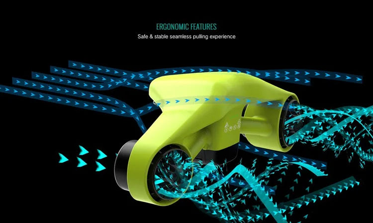 Electric Sea Scooter Portable 30 Meters Depth Underwater 35mins Running Time -10℃-40℃ Available Underwater Scooter 3.5kg