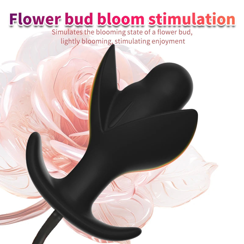Adult Products Dildo for Anal Toy Expandable Butt Plug Silicone Massager Sex Toy for Women Men Inflatable Anal Plug Backyard Toy