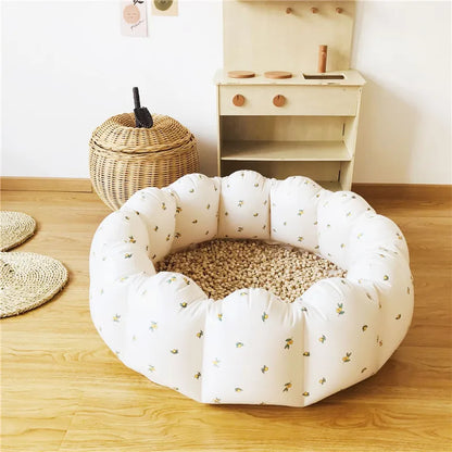 Kids Inflatable Swimming Pool Cute Printed PVC Ocean Ball Pool Toys Pool Beach Summer Toys 90*25CM
