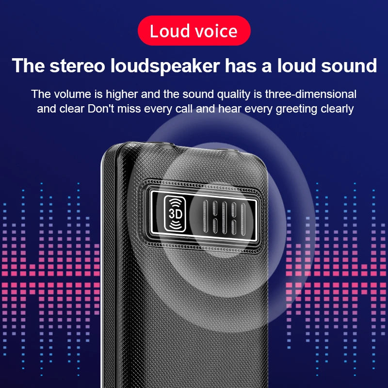 Low Price Elderly Mobile Phone Big Push Button Fast Call Dual Sim Cards Loud Sound Cellphone SOS Two Torch Cheap Large Battery