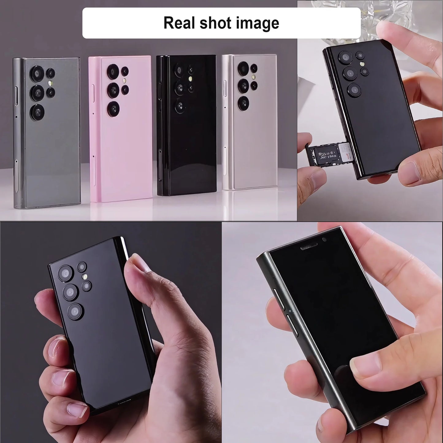 Free Smartwatch! SERVO S26 Super Small Smart Phone 3.0" Screen 2GB+16GB Android System Face Unlock WiFi 3G WCDMA Mini Smartphone