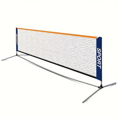Portable 3m Pickleball Net for Tennis & Badminton Training Quick Setup Lightweight Foldable PE Material No Iron Frame