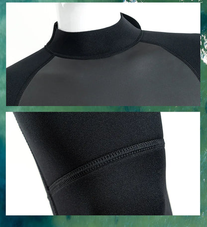 3MM Wetsuits Men Neoprene Diving Surfing Swimming Full Suits Cold Water Keep Warm Zipper Water Sports Full Diver Suit