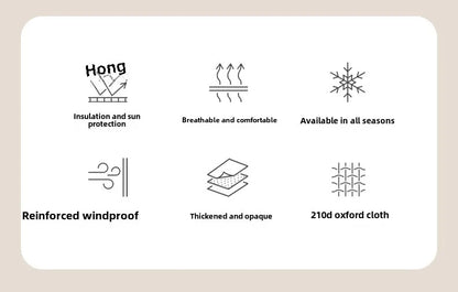 MOUNTAINHIKER Outdoor Camping 4-5 Person Waterproof Family Awning Beach Tent Quick Open Fishing Tent Picnic Park Anti-UV Shade