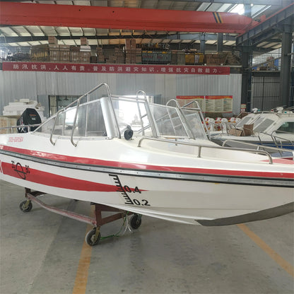 China Factory Cheap 6 Meters 10 Seats  Yacht Luxury Boat Yacht for Water River Park  Sea Beach Tourism