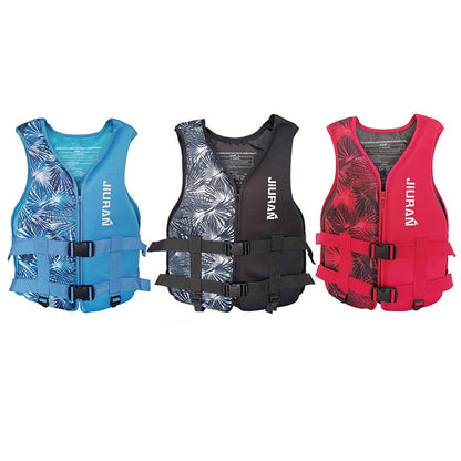 Neoprene Life Jacket Adult Children Life Vest Water Safe Fishing Vest Kayaking Boating Swimming Surfing Drifting Safe Life Vest