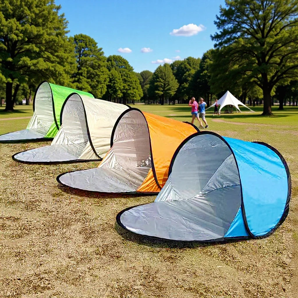 Outdoor tent, lightweight, single-person leisure,quick opening,no need for setup,beach sun protection,shade,camping, back drying