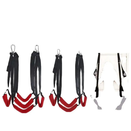 Alternative Couples Sex Set - Flirting and Adult Pleasure Sex Swing with 4/5 cushion