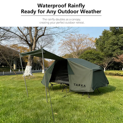 Survival Gear Equipment Ultralight 1 Person Trip Tent Quick Setup 2 Layer Portable Hiking Shelter Must Have Camping Accessories