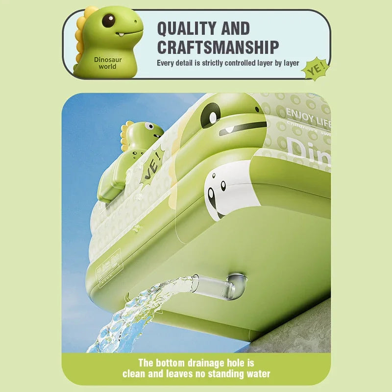 Big Inflatable Pools Removable Framed Large Pools Indoor and Outdoor Family Swimming Pool Folding Play Pool Water Sports Toy