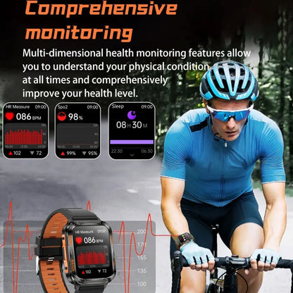 BWSMRIG New Men Smart Watch IP68 Waterproof Bluetooth call  Heart Rate Sleep Monitoring Sport Fitness Smartwatch for Android IOS