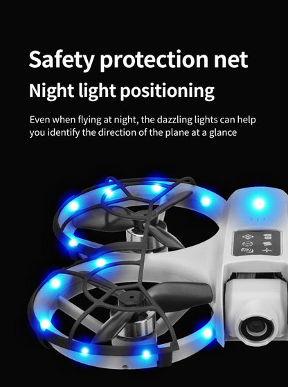 RC Dron with Glasses WIFI FPV H36 Drone Wide Angle HD 4K Camera Height Hold RC Foldable Quadcopter Dron Helicopter Toys Gifts