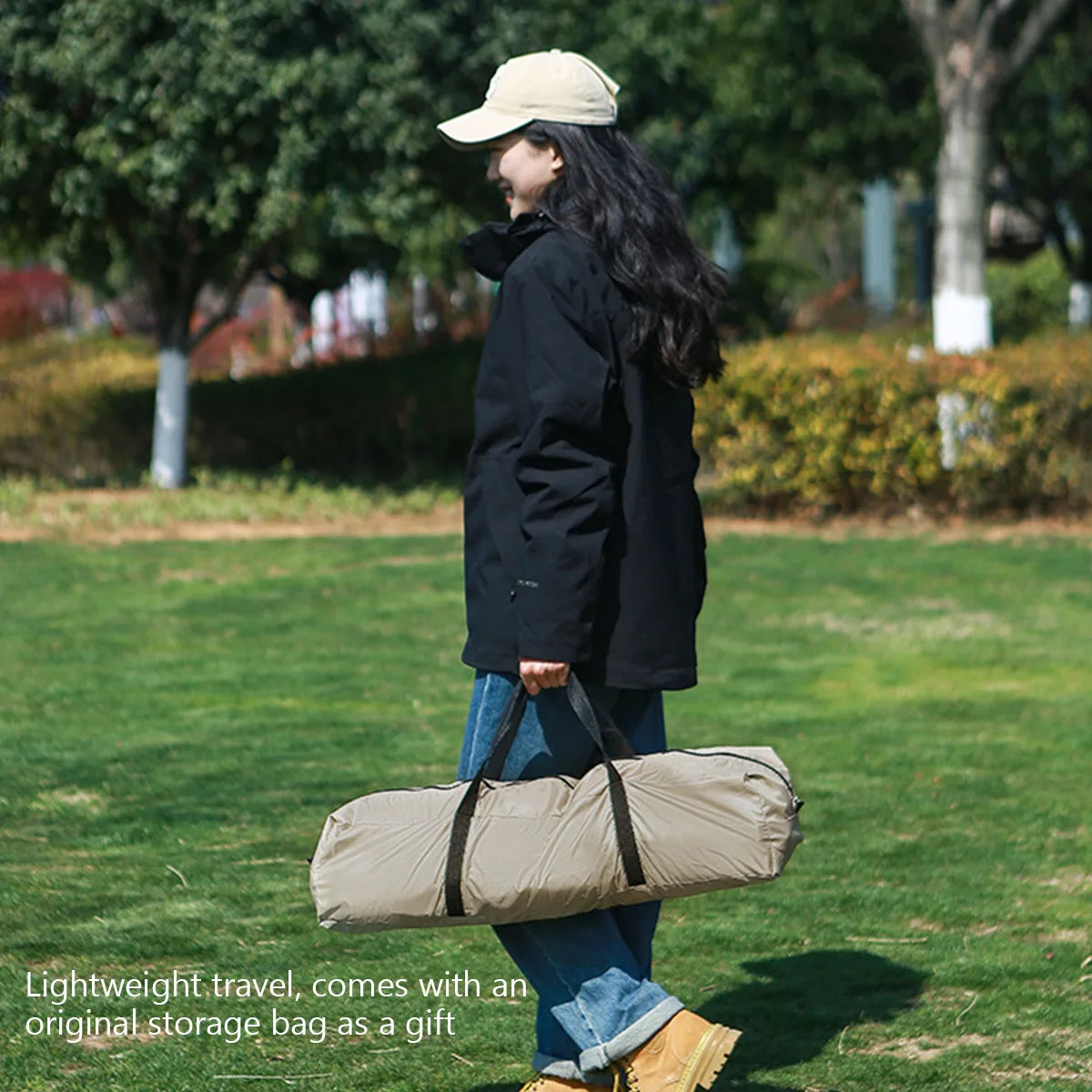 2-4 Person Outdoor Folding Tent Quick Automati Opening Self-driving Wild Camping Tent Waterproof Sunscreen Portable Tent