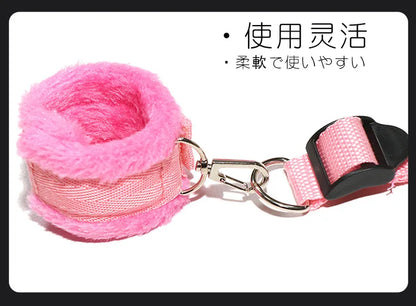 Sex Toys For Woman Couples Bed Handcuffs Gear Bondage Set Ankle Cuff Restraints Strap Adult Game Goods Handcuffs Ankle Cuff Anal