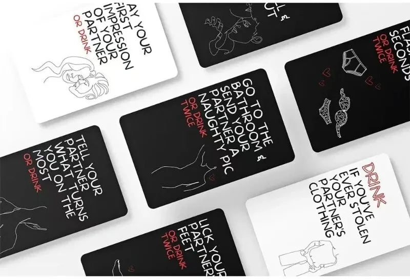 English Adult Sexual Position Cards Role Playing Games Bedroom Commands Sex Toys for Couples 18+ Erotic Products  Sex Toys