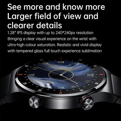 New ECG+PPG Bluetooth Call Smart Watch Men AMOLED Full Touch Sports NFC Watches Men Smartwatch Waterproof For Android Ios