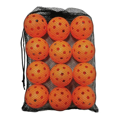 6/12 PCS Indoor Pickleball Balls 40 Holes Colorful and Durable Pickleballs 74mm Training Ball Practice Competition Pickleball