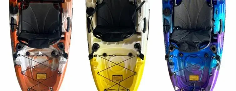 2025 Portable LLDPE Kayak With Split Hard Shell Electric Pedal-Driven Canoe For Solo Tandem Lake Sea Adventures Modular Assembly