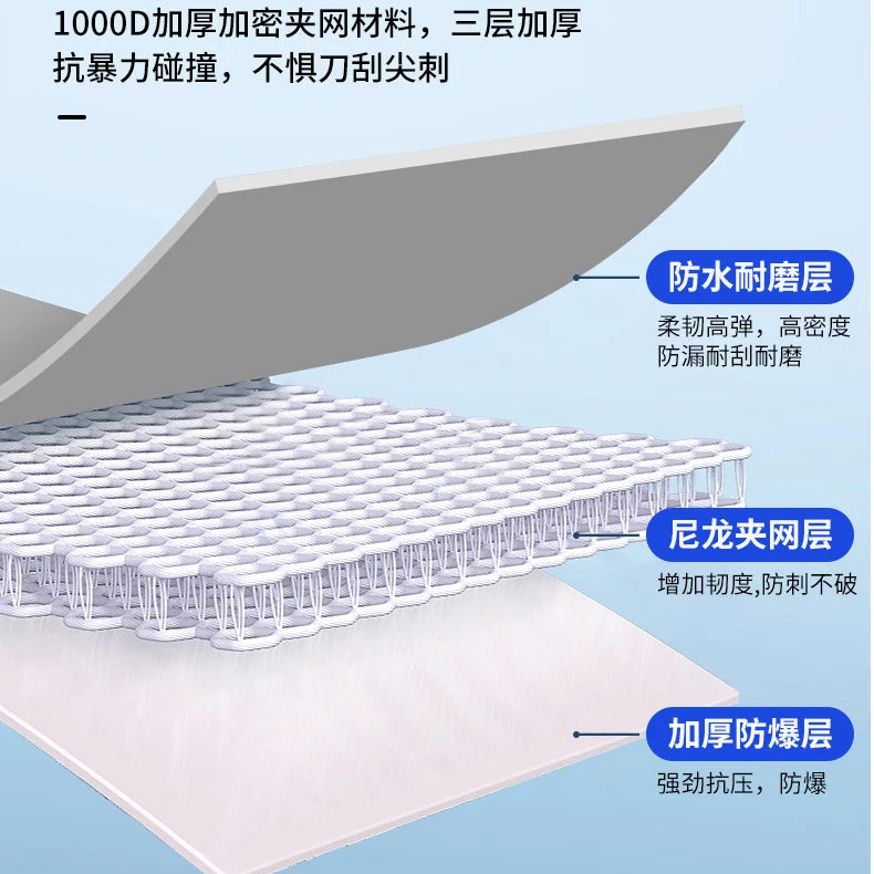 Professional Boat Raft Inflatable Set Dinghy Rowing Boats for Adults Kayak Canoe Fishing Tear-Resistant Foldable Drifting Boat