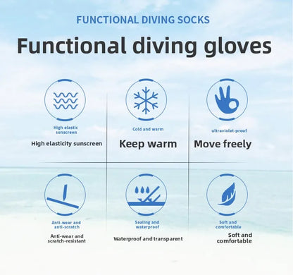 1.5mm Wetsuit Gloves Neoprene Gloves Diving Surfing Spearfishing Snorkeling  Surf Surfing Diving GlovesWarm Gloves For Fishing