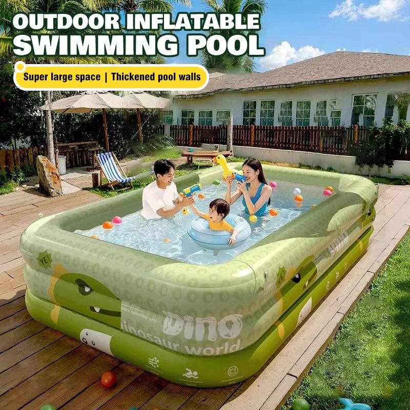 Children's Swimming Pool 1.8-2.6M Inflatable Toys Family Adult Removable  Indoor Outdoor Party Game Toys Garden Baby Bath Gift