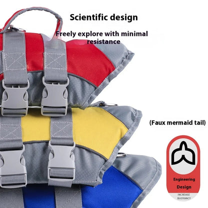 Dog Life Jacket Summer Safety Clothes Dog Life Vest Swimming Clothes Swimwear Pet Coat Jacket
