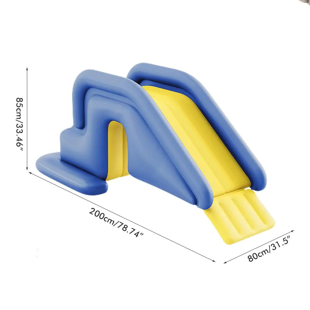 Inflatable Climbing Water Slide Inflatable Water Slide Compact Inflatable Climbing Wall Water Slide Park Outdoor  Fun for Kids