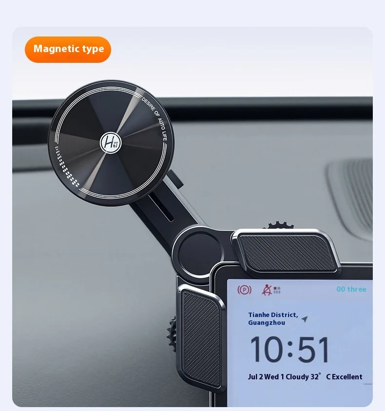 LIXIANG L6L7L8L9mega car mobile phone holder car navigation magnetic wireless ultra-fast charging special accessories