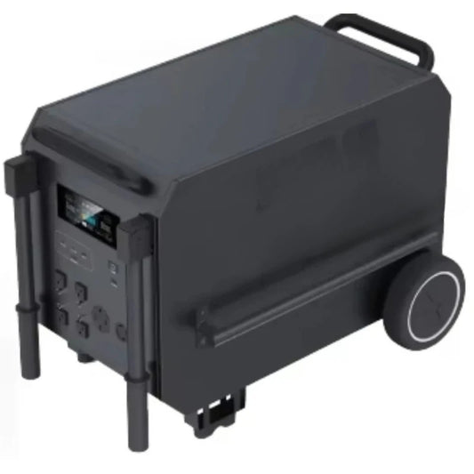 Solar Generator Power Station Shell Model Continuous Output 7200W  Capacity 9792Wh Battery Portable Eco-Friendly Energy Solution