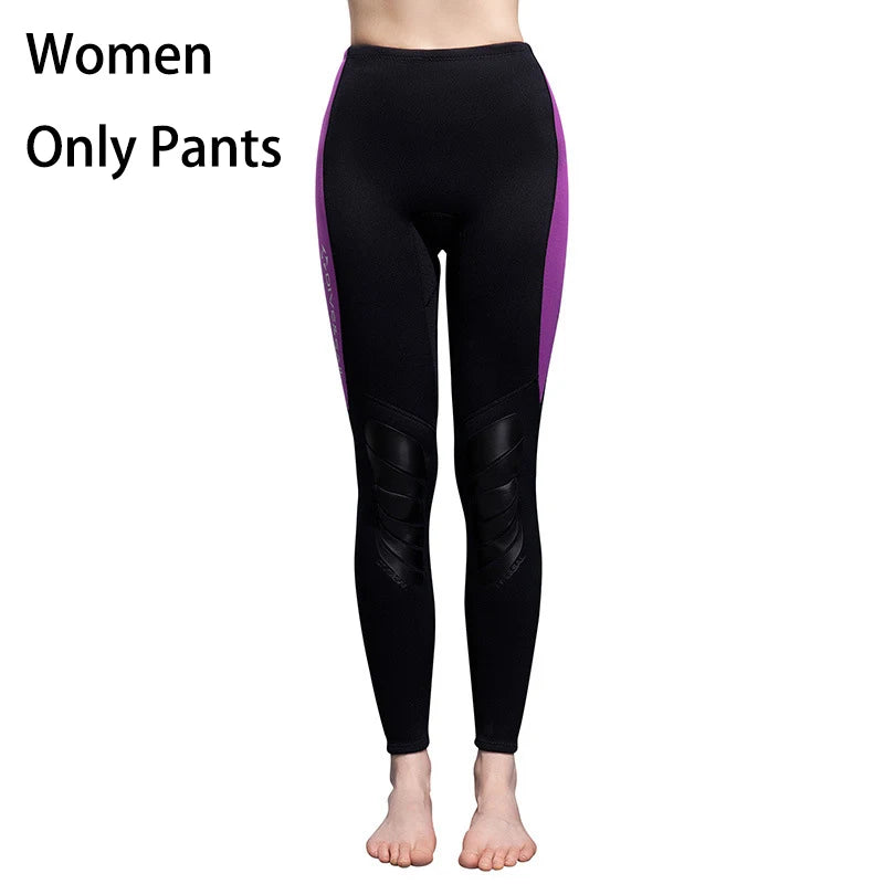 2025 New Men Women Wetsuit Top 3mm Neoprene Wetsuit Jacket Long Sleeve Front Zipper Swimsuit Surfing Diving Tops for Water Sport