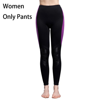 2025 New Men Women Wetsuit Top 3mm Neoprene Wetsuit Jacket Long Sleeve Front Zipper Swimsuit Surfing Diving Tops for Water Sport