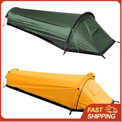Backpacking Tent Outdoor Camping Sleeping Bag Tent Lightweight Single Person Tent