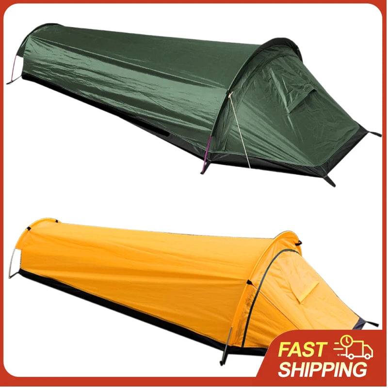 Backpacking Tent Outdoor Camping Sleeping Bag Tent Lightweight Single Person Tent
