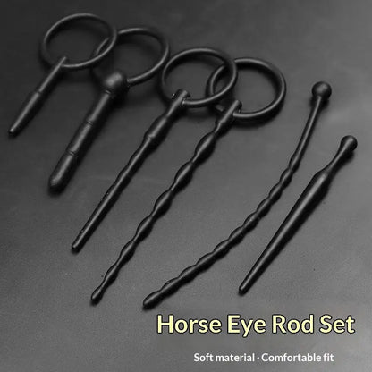 Adult Products Sex Toys For Couple Urethral Plug Beads Butt Plug Silicone Masturbation Inertia Flexible Penis Plug Massager