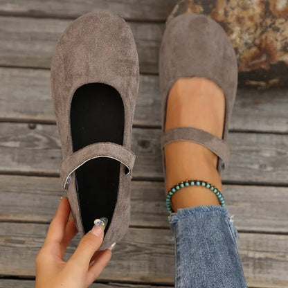 Shoes Woman Flats Round Toe Casual Female Sneakers Dress Nurse Comfortable New Summer Solid Rubber PU Fabric Leisure Fretwork