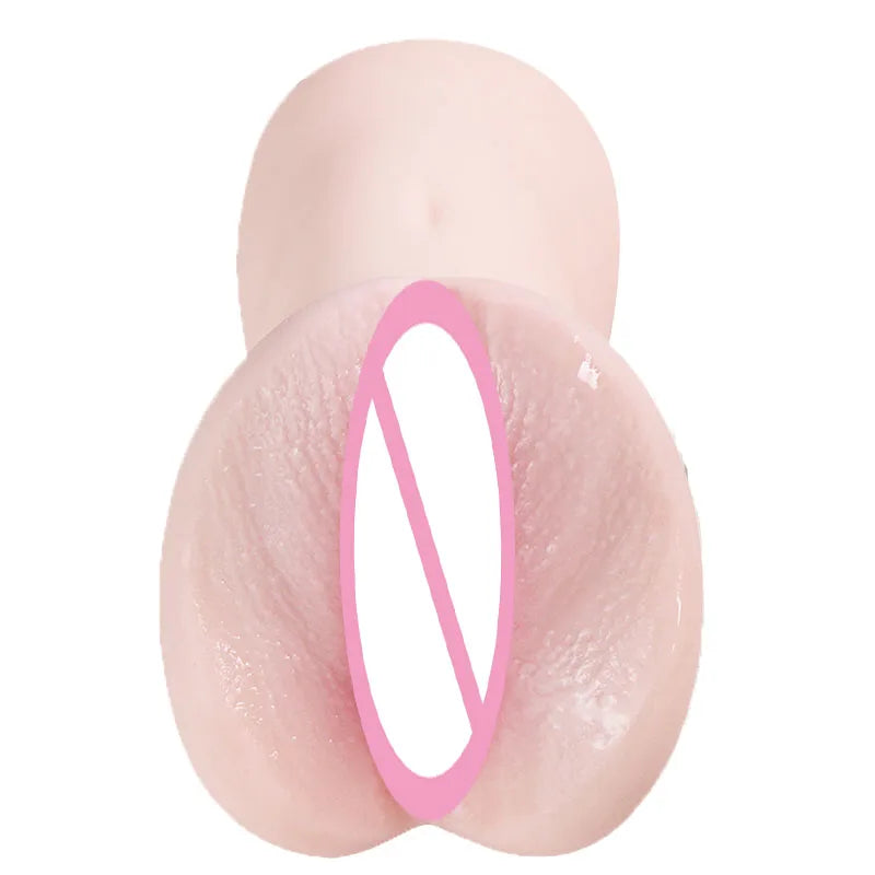 Adult Masturbation Sex Toys High Quality Male Portable Pocket Pussy Lifelike Female Vagina Anal 2 Holes Adult 18+ Sex Products