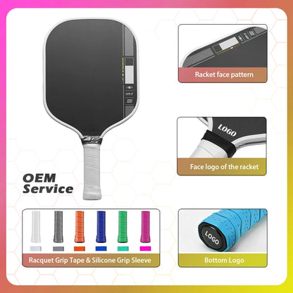 Persesus Pro IV Pickleball Paddle Ben Johns GEN 4 TFP Foam Core T700 Carbon Fiber Pickleball Rackets Increases Spin & Power