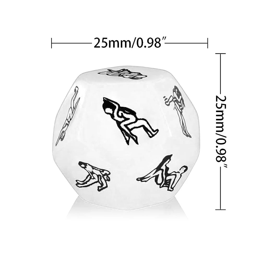 Runyu Adult Couple Sex Dice Game Toys Male And Female Flirting Dice And Adult Bedroom Gifts Couple Games Sexy Adult Toy Sex Toys