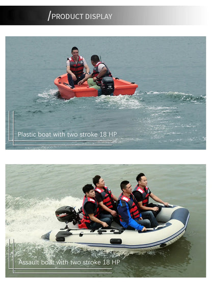 3.6 HP Outboard Motor 2stroke 3.6hp Boat Engine Boat Accessories Gasoline Outboard Engines