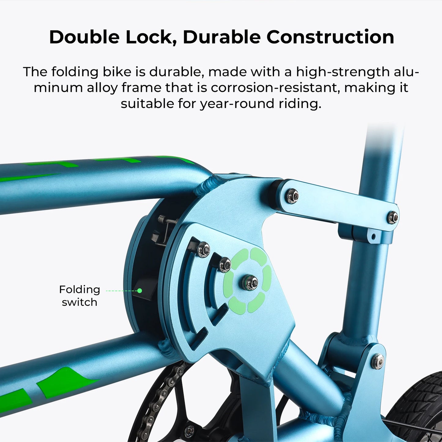 12Inch Folding Bicycle 7 Speed Disc Brake Ultralight Portable Adult Men's Bike to Work Foldable Bicycle with Shock Handlebar