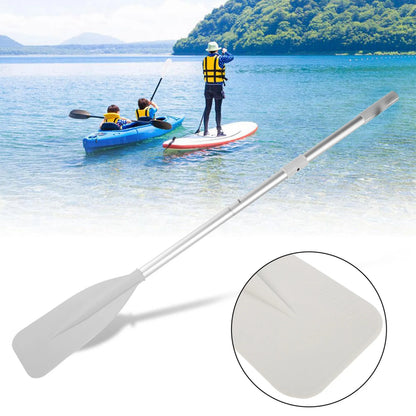 Paddle High Toughness Inflatable Boat Dinghy Canoe Water Marine Sports Aluminium Alloy Oars Paddle with Rod Set Dinghy