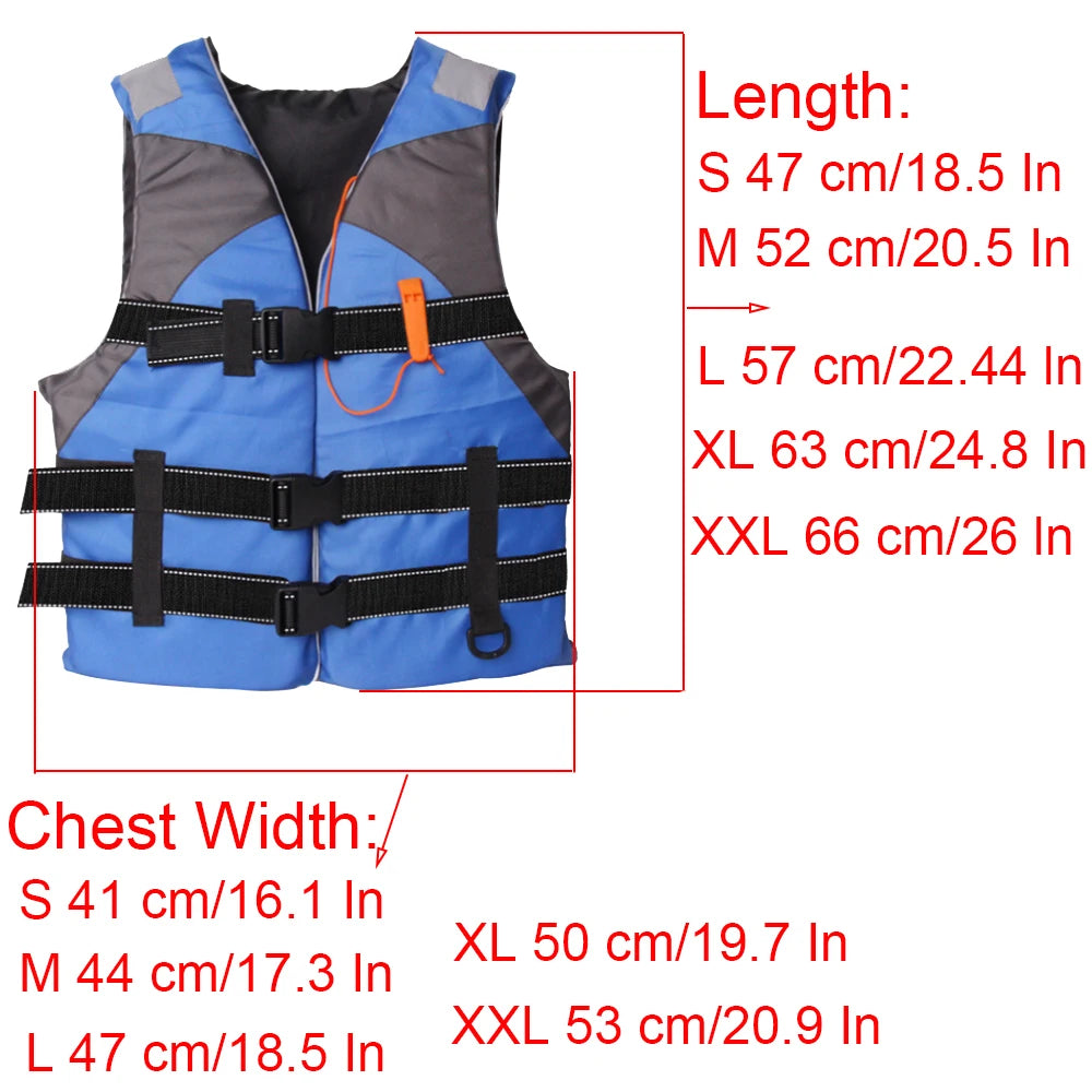 Life Jacket Vest For Adults And Kids,Water Sports Buoyancy Aids Suitable For Fishing,Sailing,Surfing,Boating,Kayaking