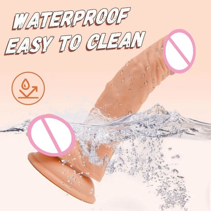 Adult Sex Toys Realistic Dildo with Suction Cup Waterproof  Stimulator Vaginal Anal Masturbator Dildos Female stimulator vagina
