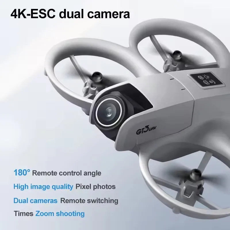 Hot NEW GPS Drone GT3 8K HD Dual Cameras 180° FPV 5G WIFI Brushless Motors Intelligence Obstacle Avoidance Foldable Quadcopters