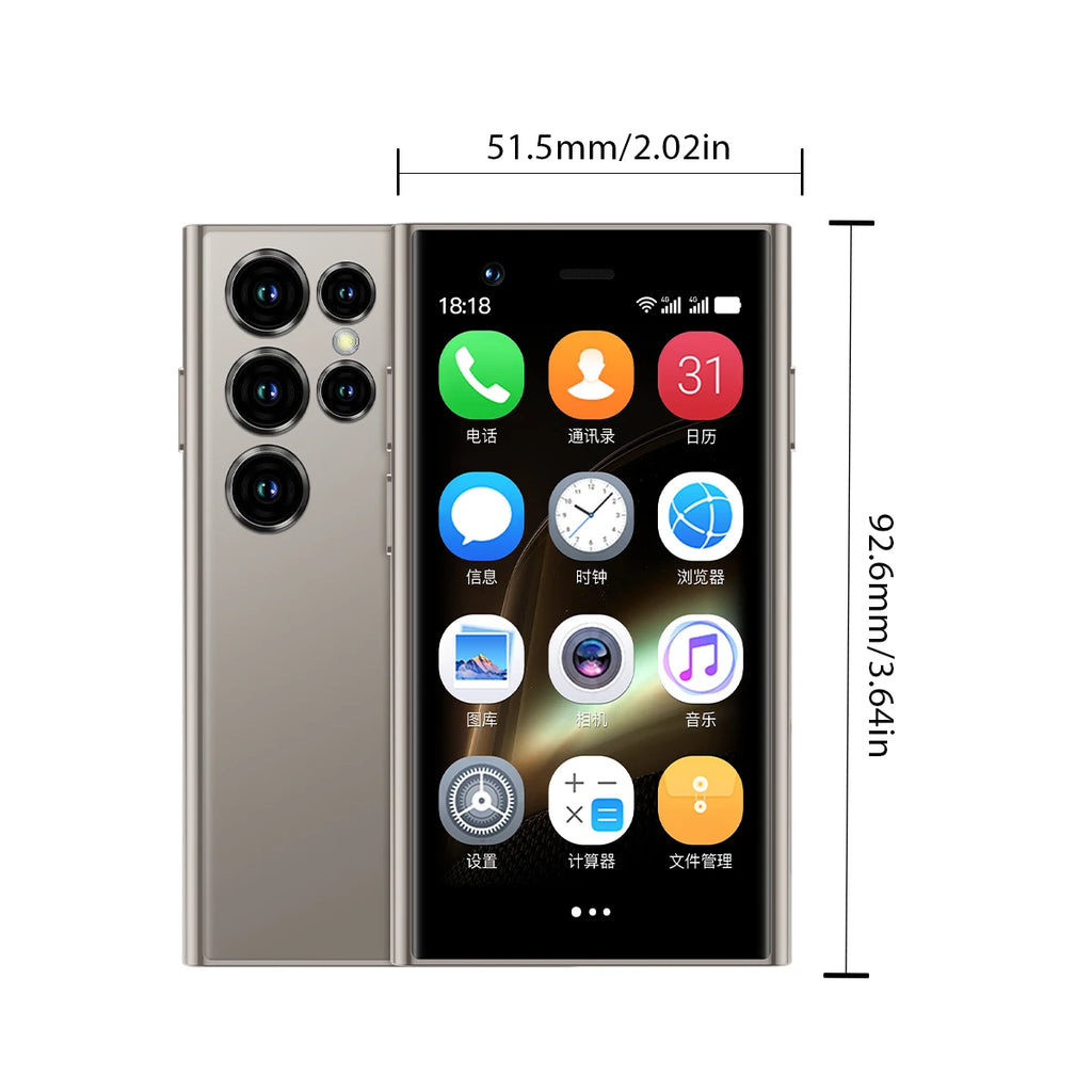 3-inch small screen smartphone 3G all-netcom dual SIM dual standby supports positioning small body can surf the internet