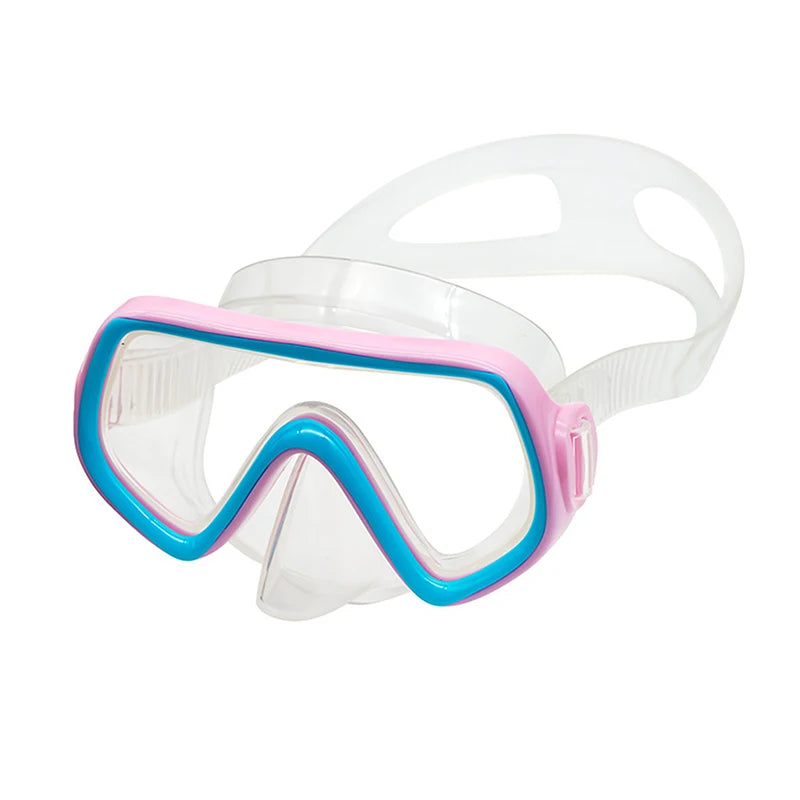 Diving Mask Waterproof Swimming Goggles Panoramic HD For Adult Youth Silicone Skirt Anti-Fog With Nose Cover Swimming Equipment
