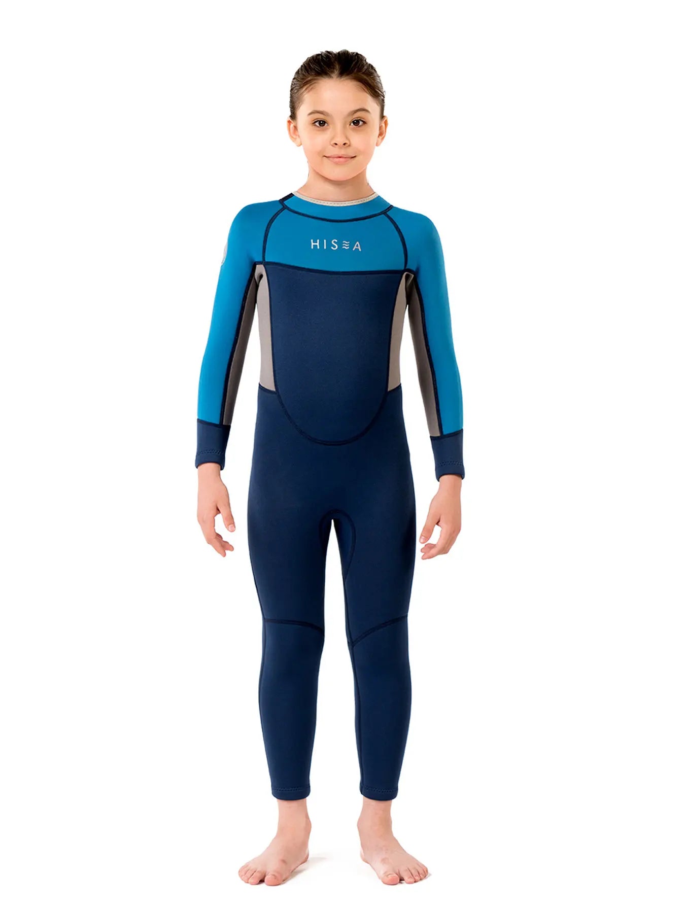 Kids Wetsuit for Boys Girls Toddler  2.5MM Neoprene Long Sleeve Wet Suits for Swimming