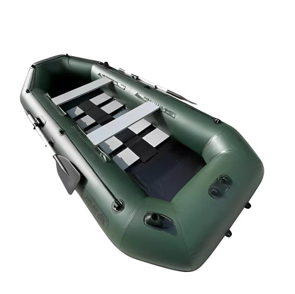 SOLAR MARINE 2.7M PVC Inflatable Fishing Boat Surfing Kayak and Racing Boats 4People Adult Outdoor Watersport Accessories