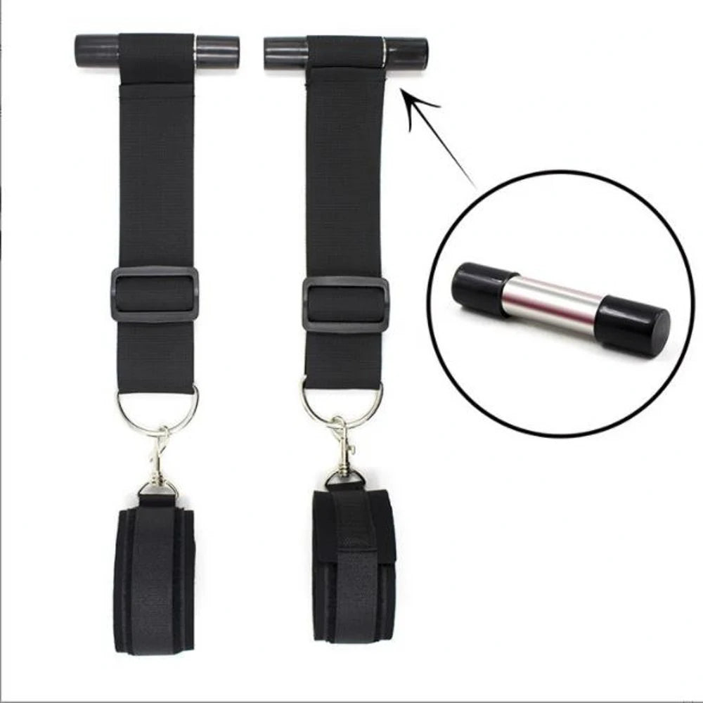Sex Product Love Sex Swing 5-pad  Soft Material Hanging Door Swing Portable Thigh Restraint Sling Swing Sex Toys For Couple